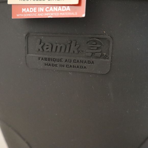 Kamik Men's Sz 11 Black Forester Waterproof Insulated Rubber Rain/Snow Boots - Picture 6 of 9